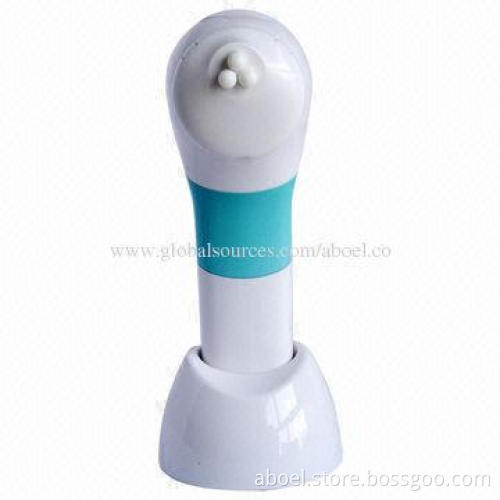 Sonic Facial Brush for Cosmetic Cleaning with 4 Replacement Heads